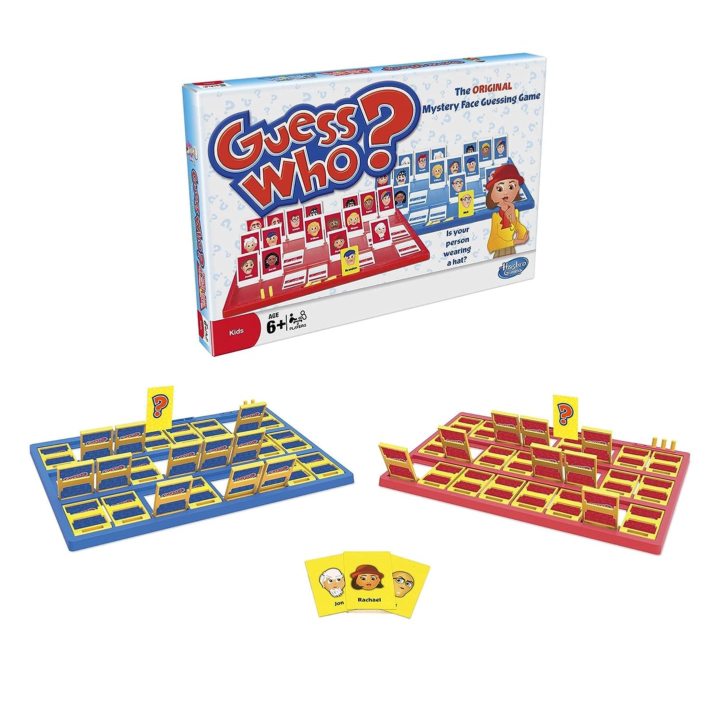 Hasbro Guess Who? Board Game | Original Mystery Game for Kids 6+