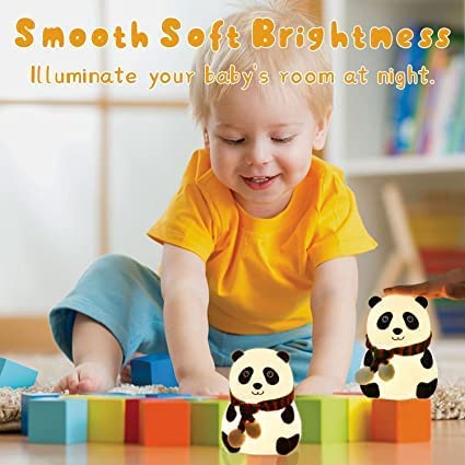 Lexton Silicone Panda Night Light – USB Rechargeable