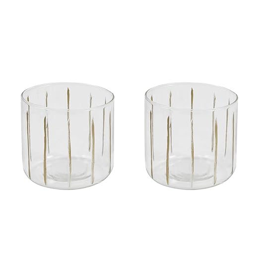 iCraft Handcrafted Golden Spikes T-Light Candle Holders – Set of 2 iCraft by Eagle