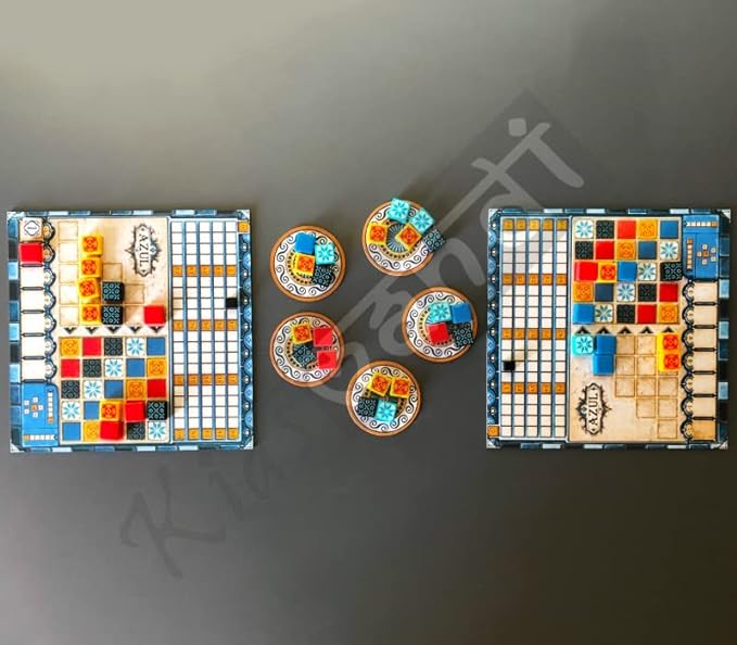 Azul Game, Strategy Tile Placement Board Game | Family Board Games for Adults and Kids - Ages 8 and up, 2 to 4 Players