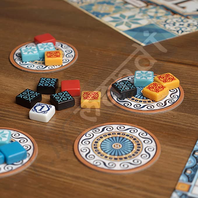 Azul Game, Strategy Tile Placement Board Game | Family Board Games for Adults and Kids - Ages 8 and up, 2 to 4 Players