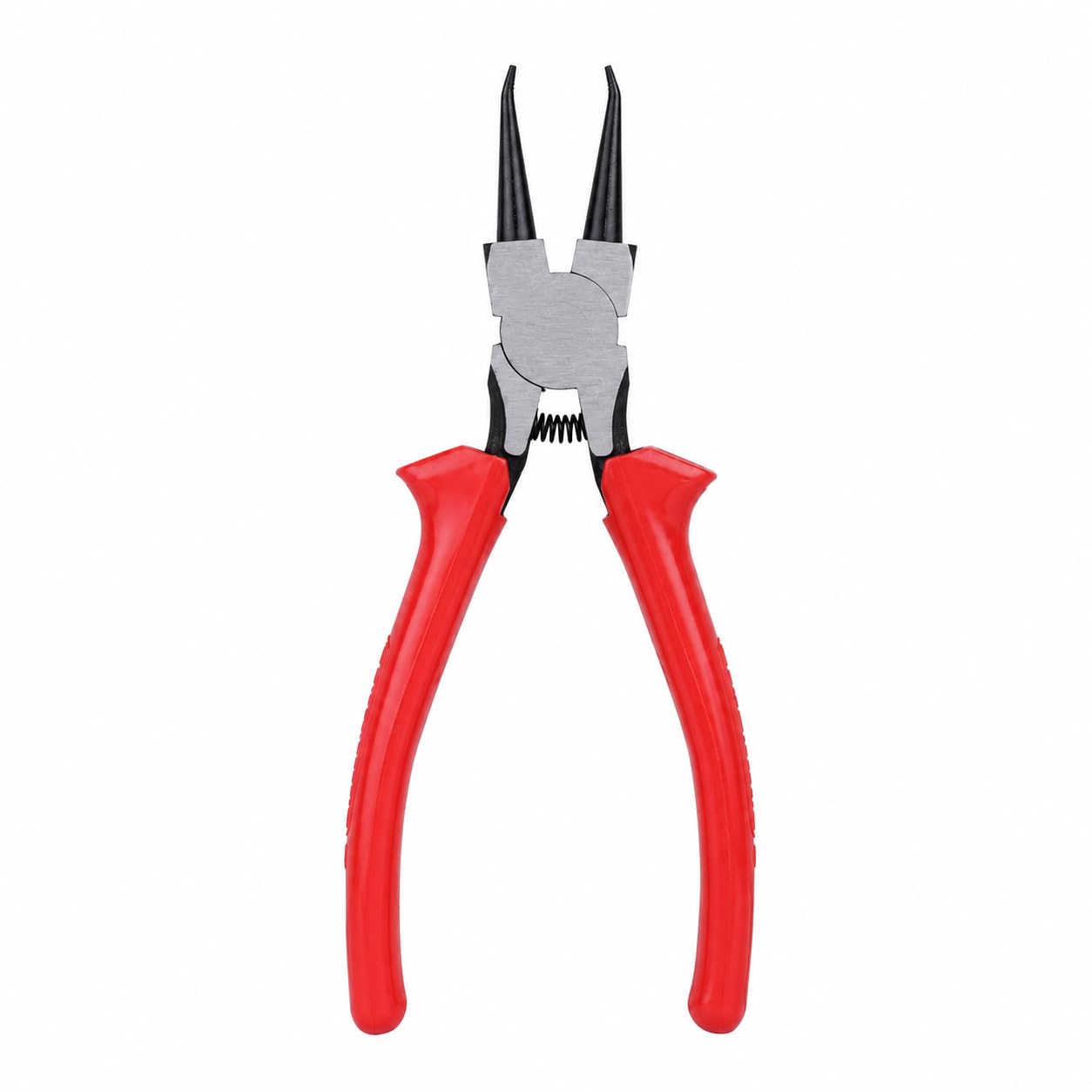 Spartan 7 Inch Internal Straight Nose Circlip Plier | Heavy Duty Snap Ring Pliers | Red Handle