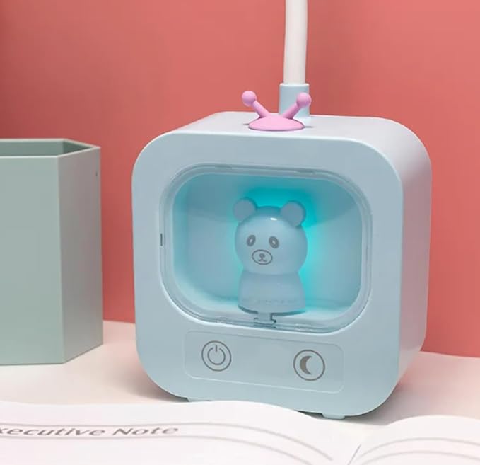 Lexton Cute Animal Night Light | Flexible Study Desk Lamp for Kids