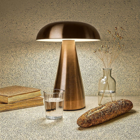 Lexton Premium Rose Gold Touch Control LED Table Lamp iCraft by Eagle