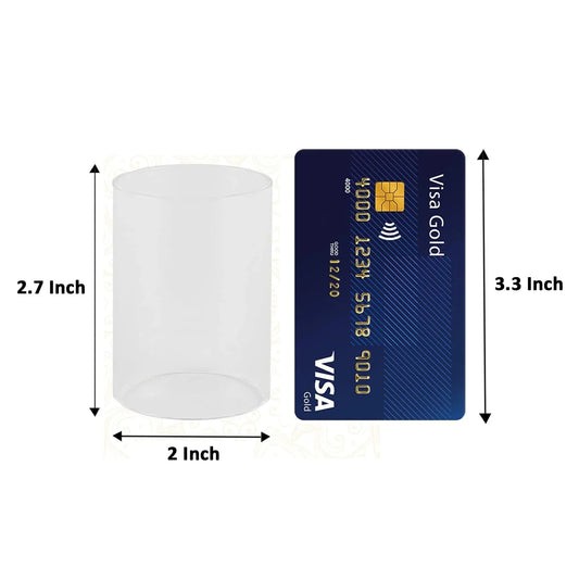 Klassic Borosilicate Glass Cover for Navjyoti Diya