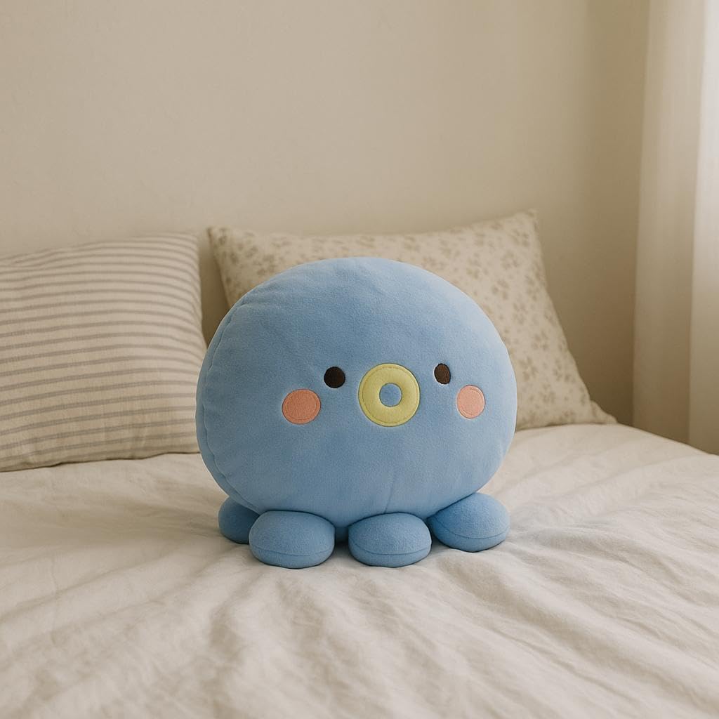 HANKLEY Octopus Plush Soft Toy – fully stuffed, super soft and cuddly perfect gift for kids, boys, girls iCraft by Eagle