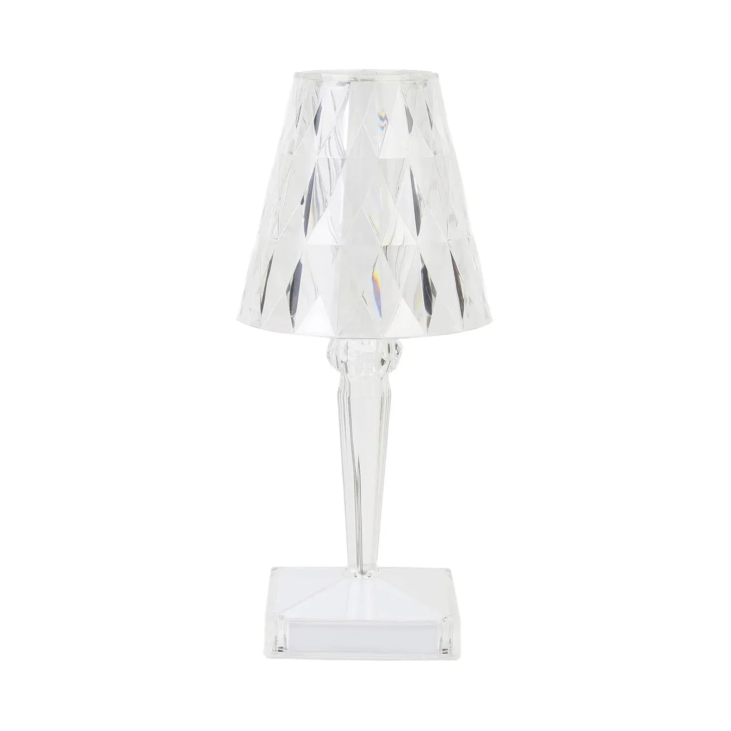 Lexton Diamond Shape Rechargeable Table Lamp (RGB, Touch Control) - iCraft by Eagle
