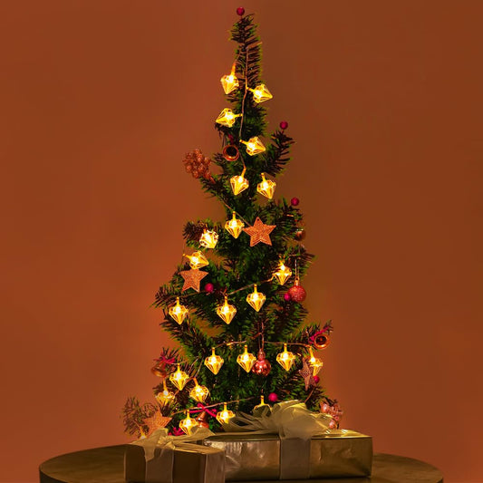 Lexton 14 Diamond LED Fairy Lights Warm White iCraft by Eagle