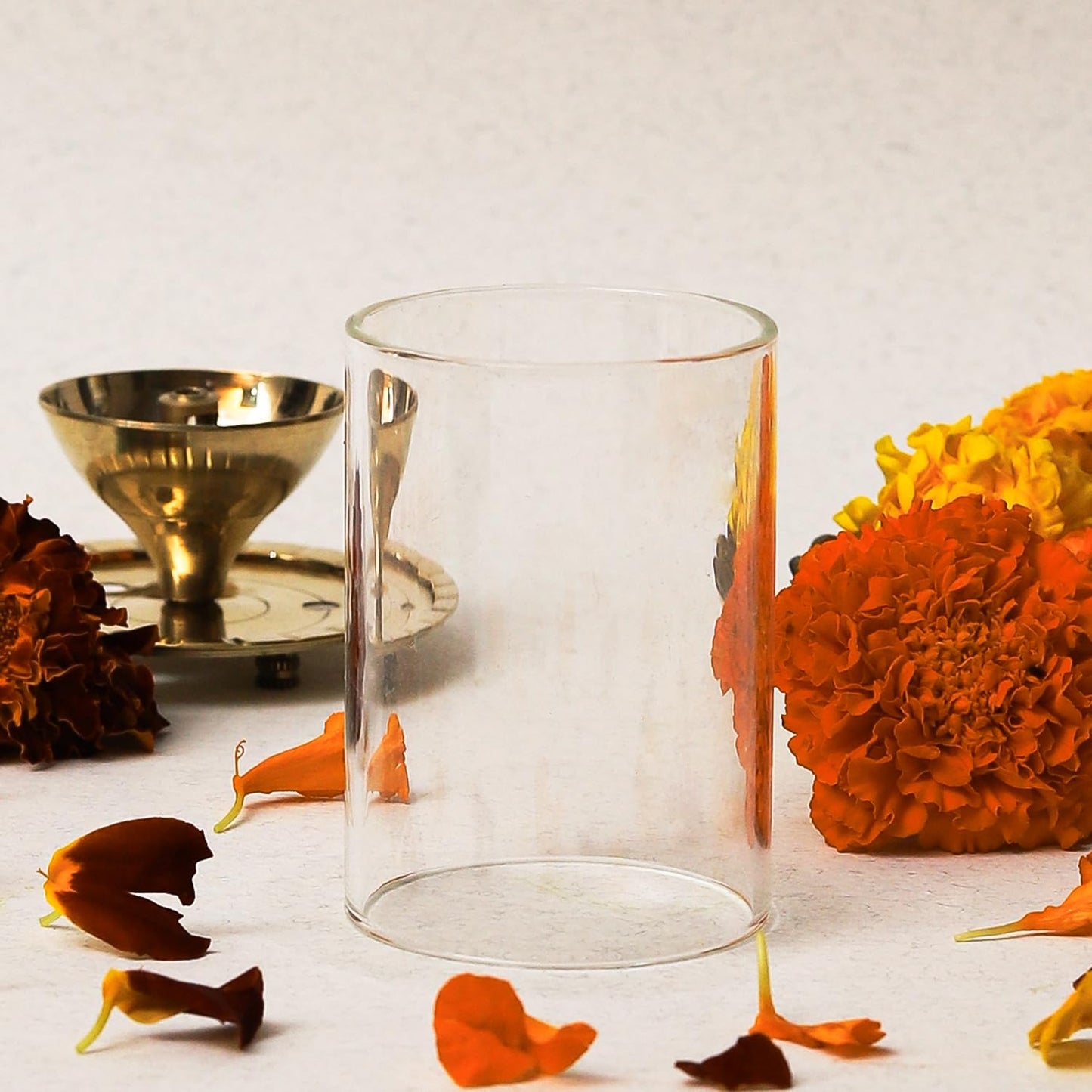 Klassic Borosilicate Glass Cover for Navjyoti Diya