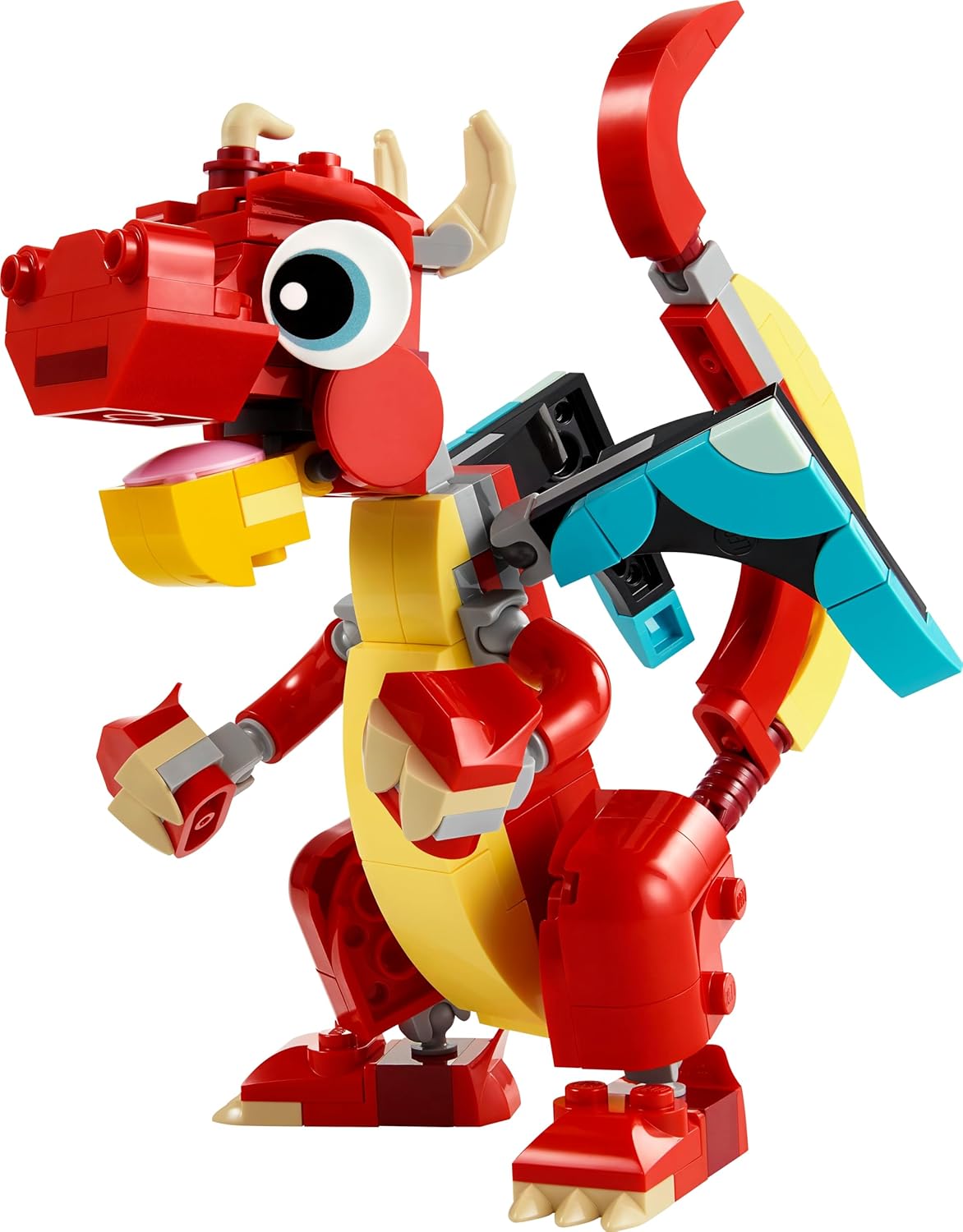 LEGO 31145 Creator 3in1 Red Dragon Toy (Box Condition Damaged, Product Fine) iCraft by Eagle