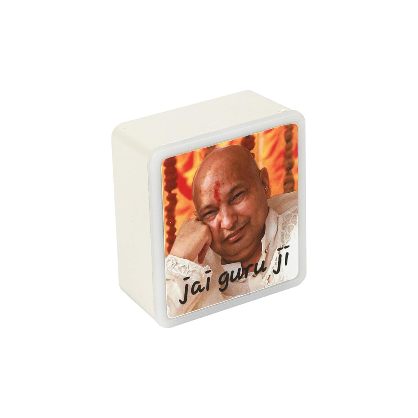 Lexton Guruji LED Night Lamp – Warm White, Spiritual Home Decor, 0.5W