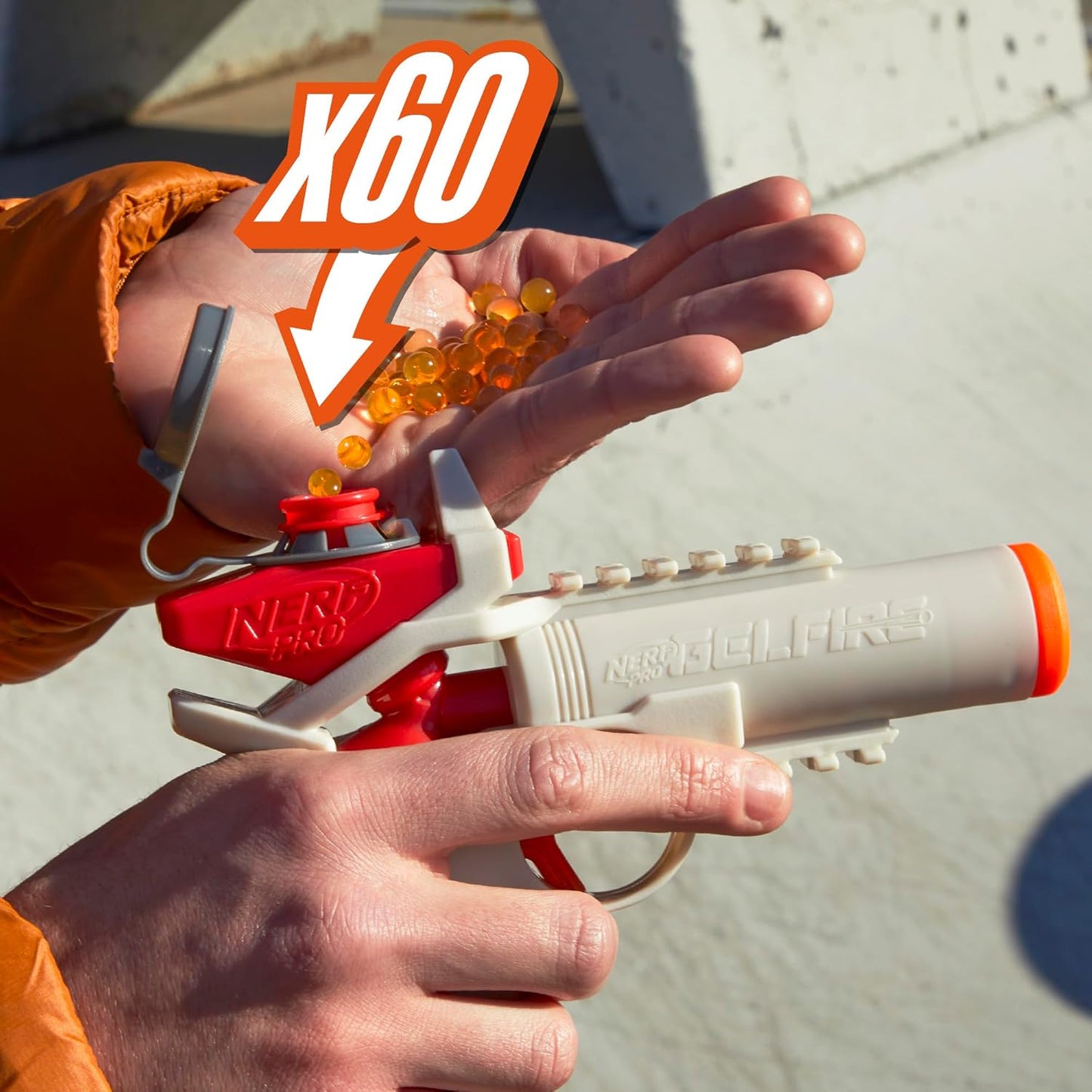 Nerf Pro Gelfire Ignitor Blaster Toy Gun