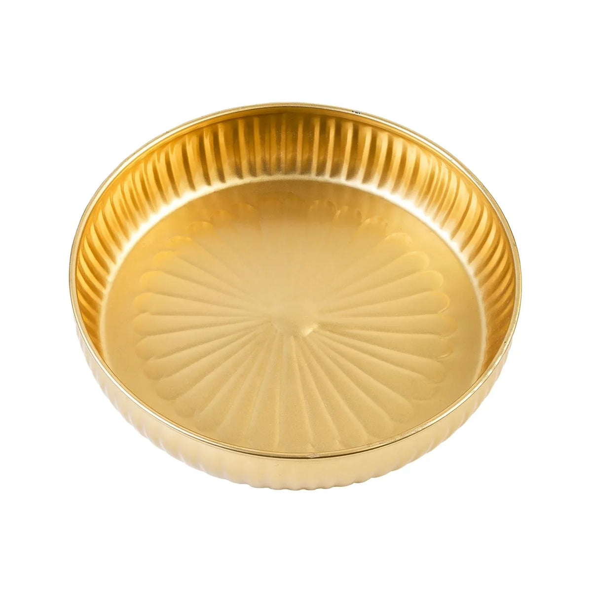 Golden Decorative Urli for Floating Flowers, Diyas and Candles