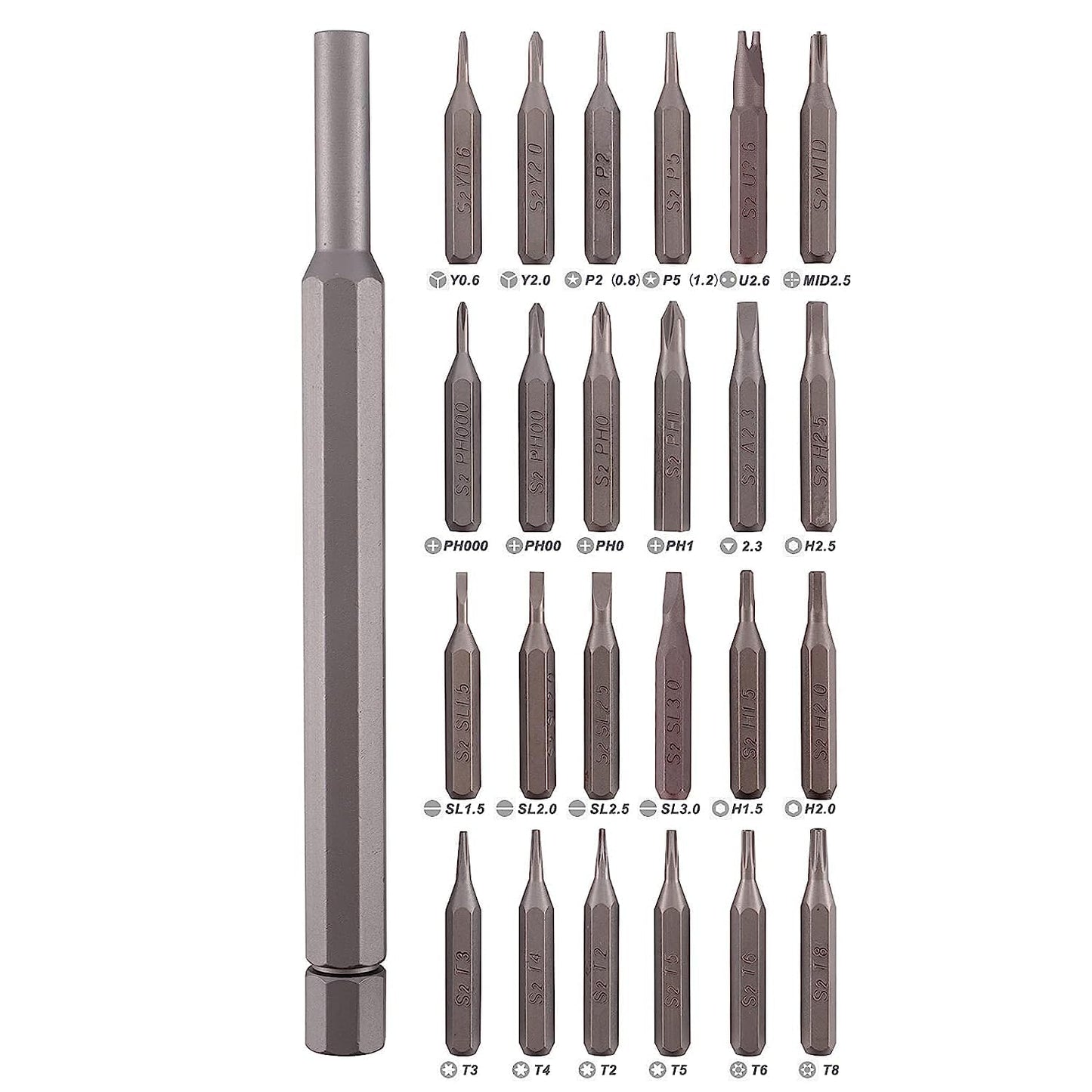 Spartan 24-in-1 Mini Precision Screwdriver Set with Case