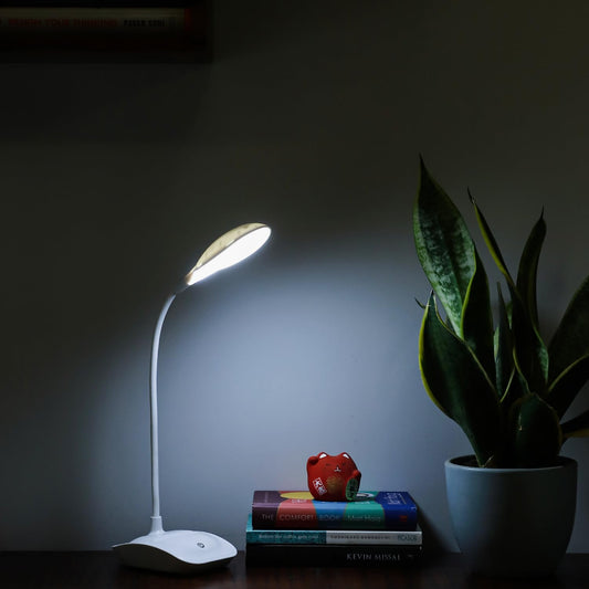 Lexton Rechargeable LED Study Desk Lamp White iCraft by Eagle