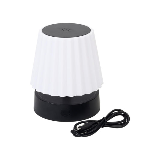 Lexton Cordless & USB Rechargeable LED Table Lamp (White) iCraft by Eagle