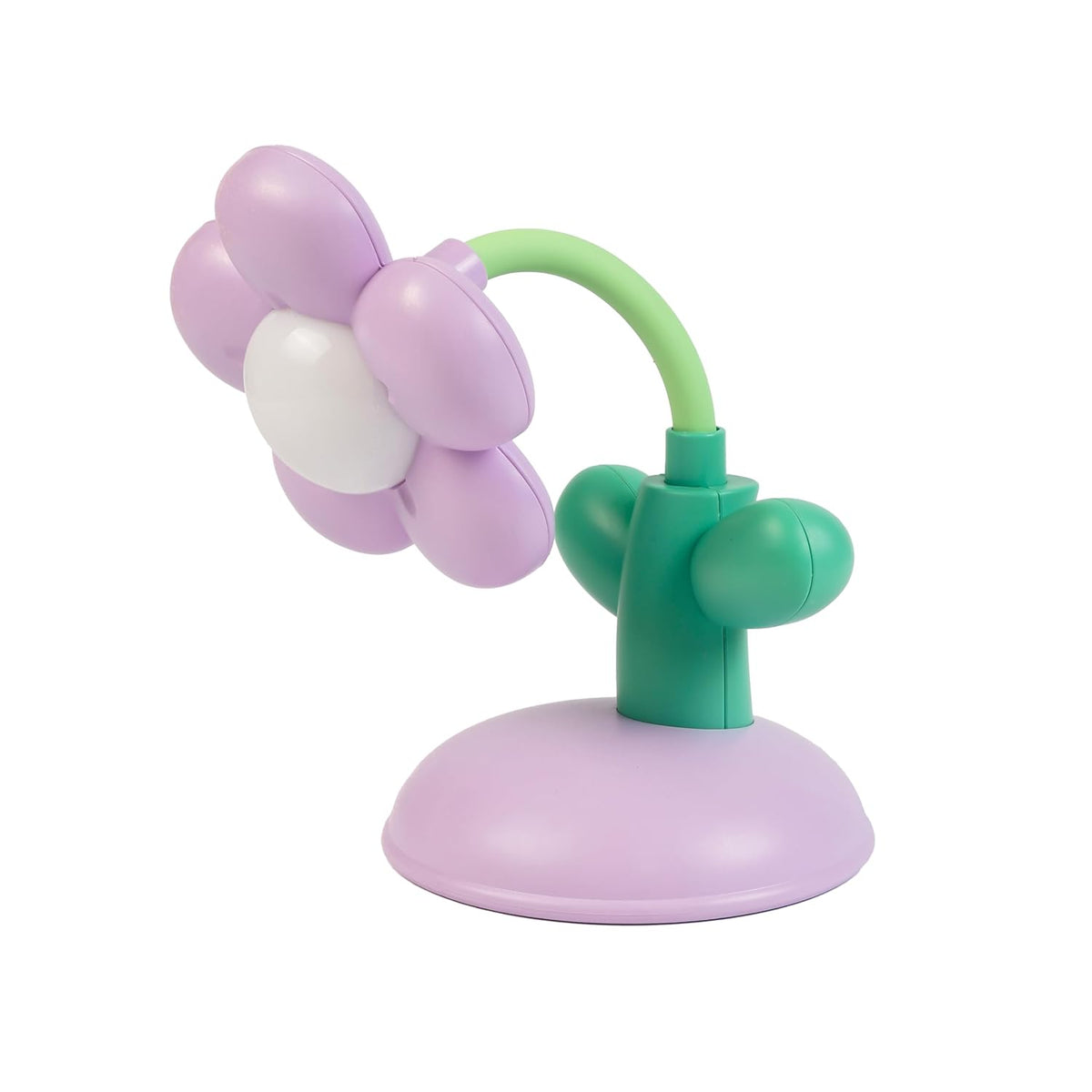 Lexton 7.5-Inch Flower LED Table Lamp | Rechargeable Kids Study & Reading Light with USB Charging