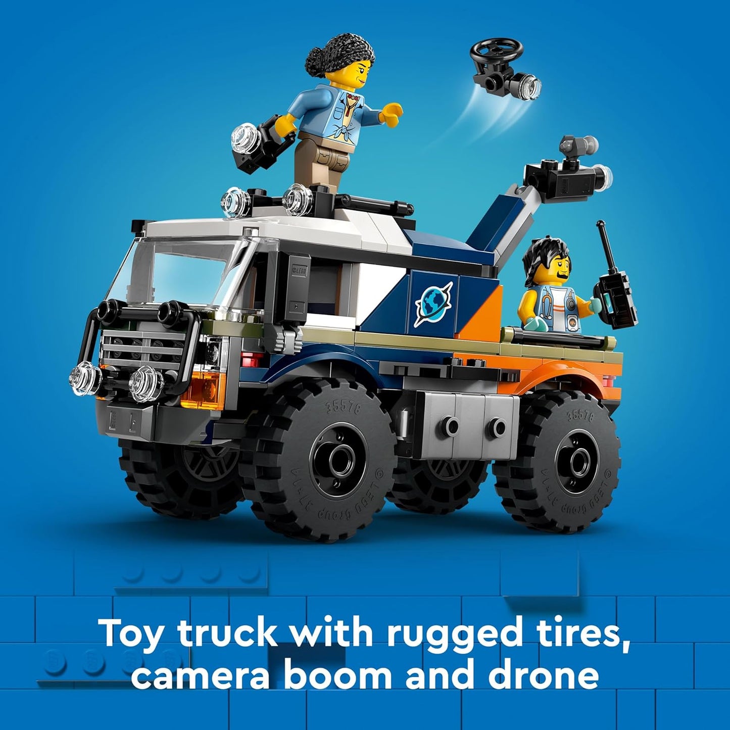 LEGO City Jungle Explorer Off-Road Truck 60426 (Box Condition Damaged, Product Fine)