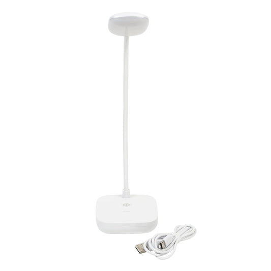 Lexton Rechargeable LED Table Lamp | Touch Control | 3 Color Modes | USB-C | White