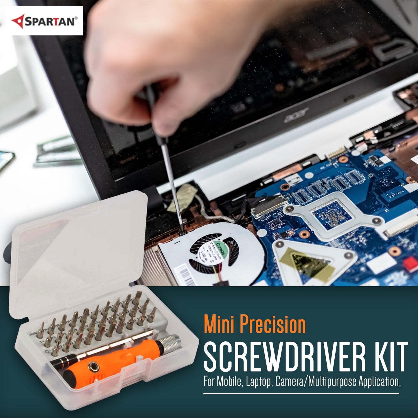 Spartan 32-in-1 Mini Magnetic Screwdriver Set