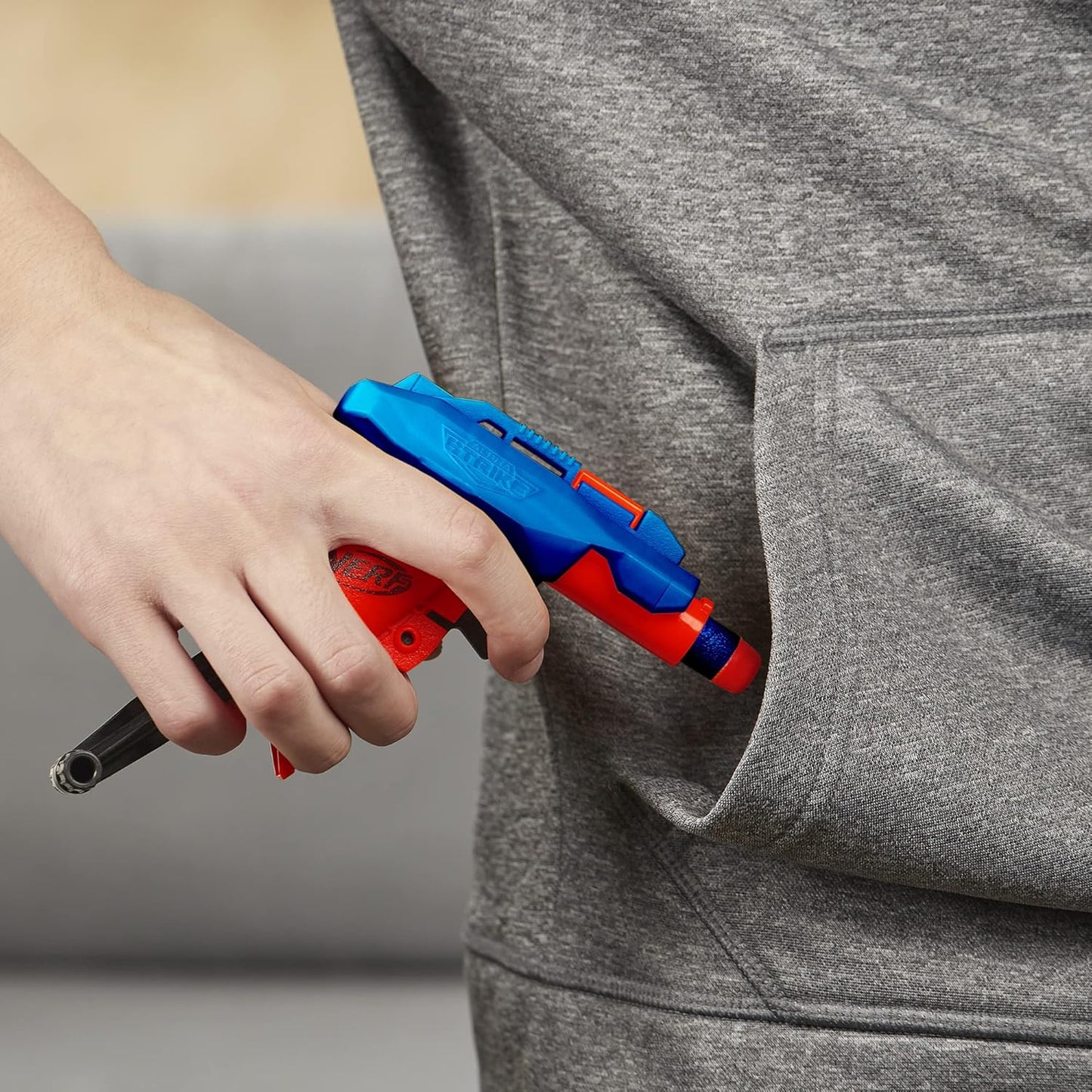 Nerf Alpha Strike Slinger SD-1 Blaster – Single-Fire Foam Dart Toy for Kids