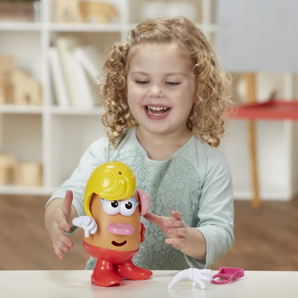 Mr. Potato Head Classic Toy for Kids 2+ Years, Funny Face Activity Set with 12 Parts & Pieces, Creative Preschool Play Gift