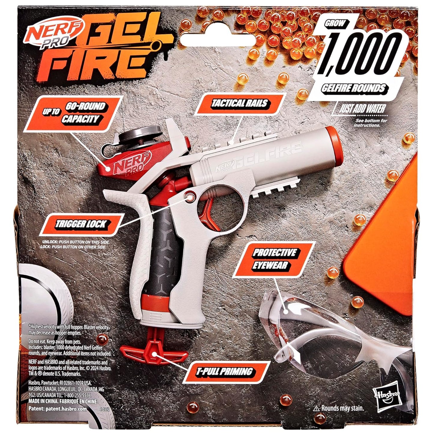 Nerf Pro Gelfire Ignitor Blaster Toy Gun