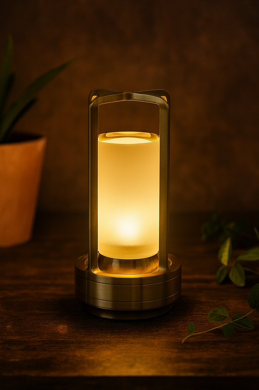 Lexton Cordless Rechargeable Lantern Table Lamp iCraft by Eagle