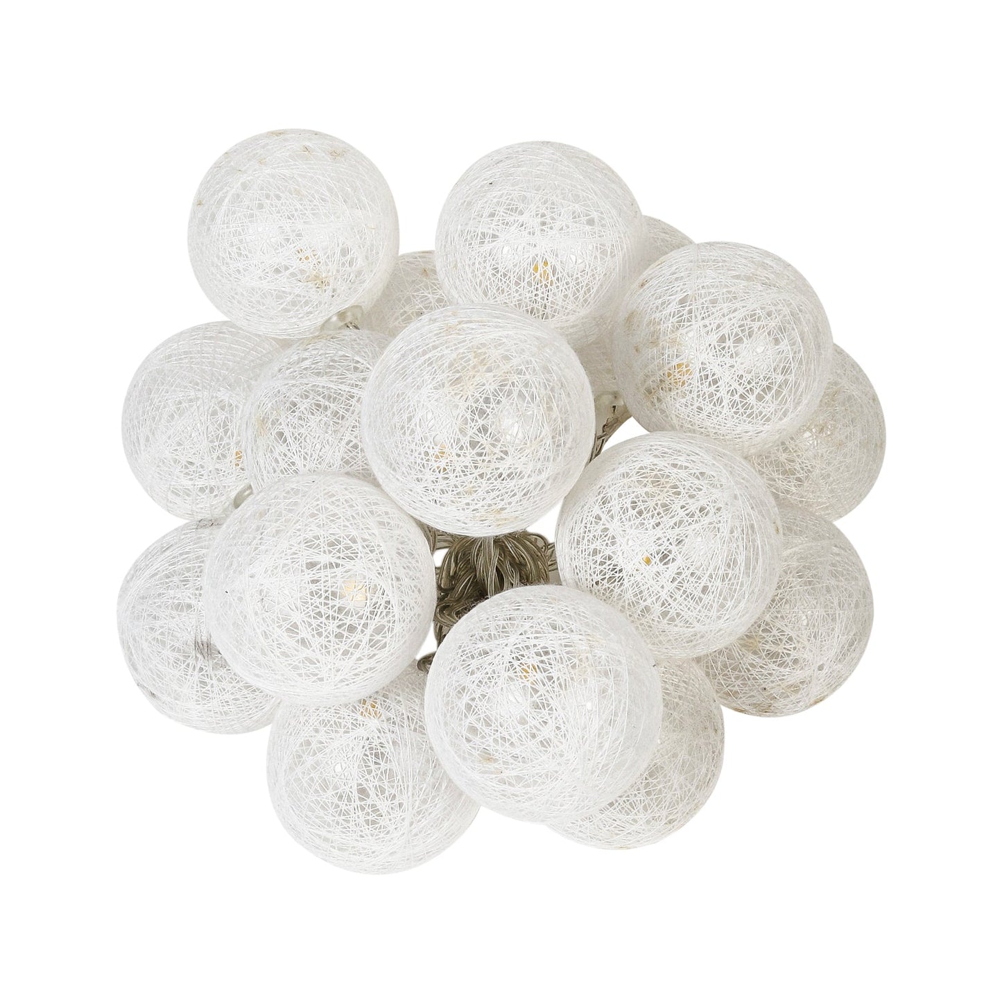 Lexton 16 Decorative Rattan Balls – Warm White Festival Lights iCraft by Eagle