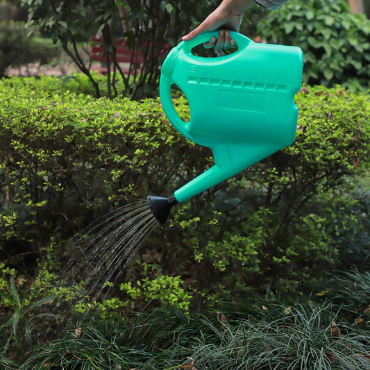 Klassic 10L Plastic Watering Can – Indoor & Outdoor Plants, Long Spout (Teal Green)