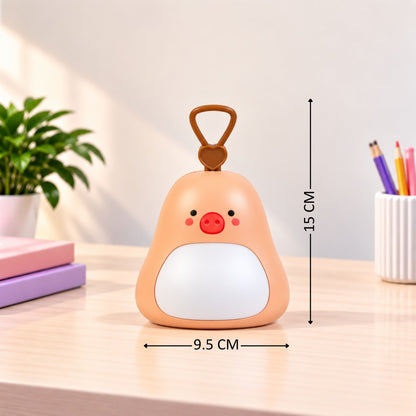 Lexton 6-Inch Warm Baby Light – Portable USB Rechargeable Kids Night Lamp with 3 Brightness Levels