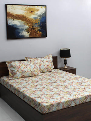 
                  
                    Raymond Home Jazzy Cotton Rich 120 TC Double Bedsheet with 2 Pillow Covers
                  
                