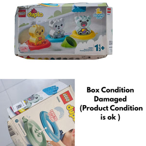 
                  
                    LEGO DUPLO My First Bath Time Fun: Floating Animal Train 10965 ( Box Condition Damaged, Product Fine)
                  
                