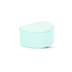 
                  
                    Tokyo Plan Plastic Denture Bath Box Helps Maintain the Hygiene Of the Denture False Teeth Storage Box for Bedside, Car, Travelling (Turquoise)
                  
                