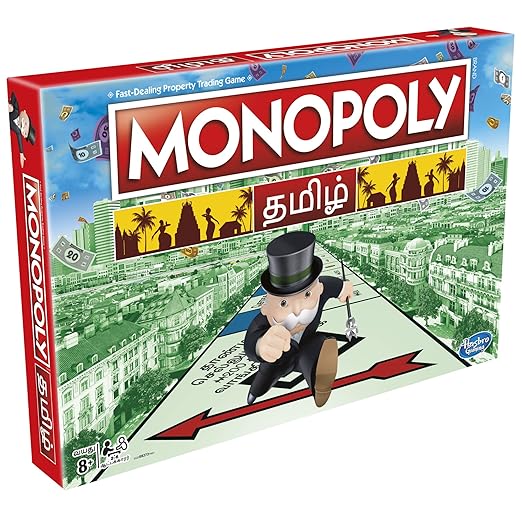 MONOPOLY Classic Board Game | Family & Kids Strategy Play Ages 8+