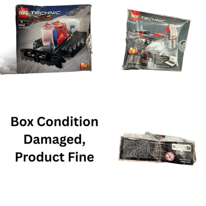 LEGO TECHNIC SNOW GROOMER BUILDING TOY SET 178 PIECES MULTICOLOUR 7Y+ 1.00 PACK   (Box Condition Damaged, Product Fine) iCraft by Eagle