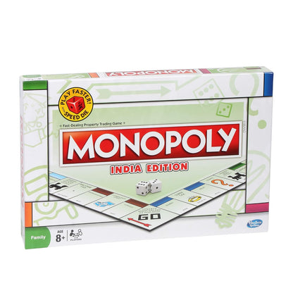 MONOPOLY India Edition | Family Fun Board Game for Ages 8+