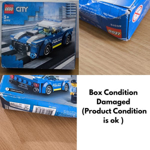 
                  
                    LEGO City Police Car 60312 Building Kit (94 Pcs),Multicolor (Box Condition Damaged, Product Fine)
                  
                