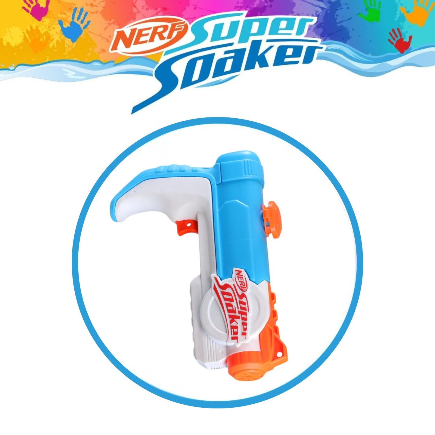 Nerf Piranha Water Blaster – Holi Toy Pichkari for Kids