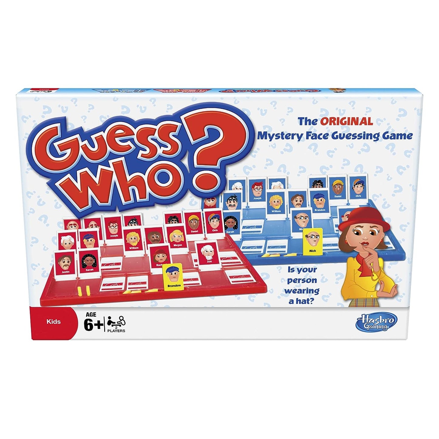 Hasbro Guess Who? Board Game | Original Mystery Game for Kids 6+