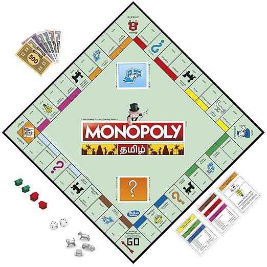 MONOPOLY Classic Board Game | Family & Kids Strategy Play Ages 8+