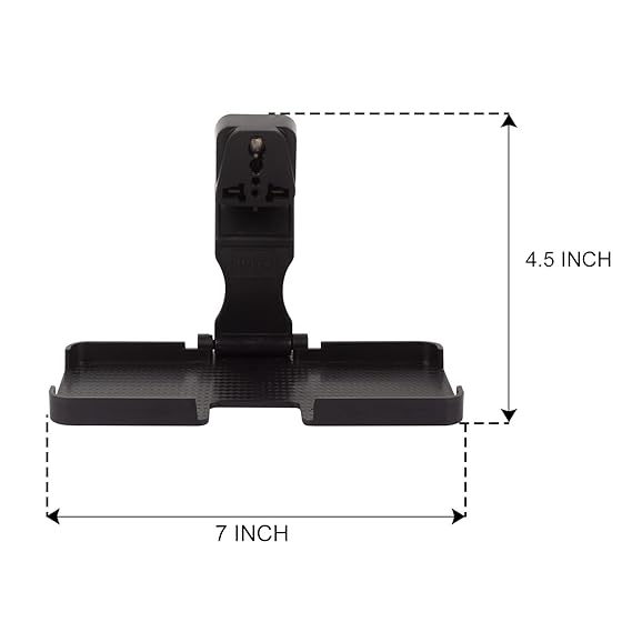 
                  
                    Hilex Mobile Charging Stand/Holder for Wall with 3 Pin Universal Plug, Wall Mount Mobile Holder, Mobile Charging Holder (Black)
                  
                