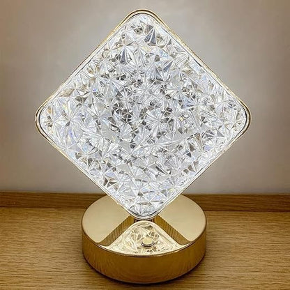 Lexton USB Triangular Pyramid Crystal Lamp