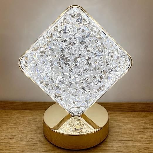 Lexton USB Triangular Pyramid Crystal Lamp