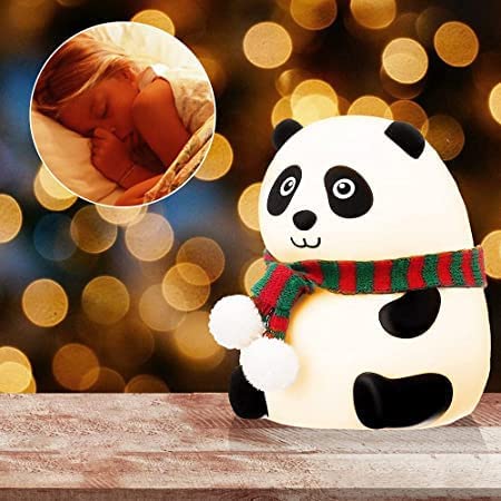 Lexton Silicone Panda Night Light – USB Rechargeable