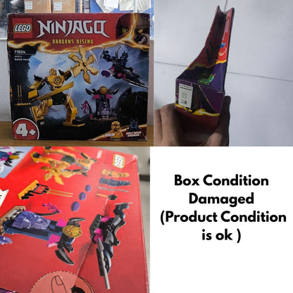 LEGO NINJAGO Battle Mech for exciting ninja adventures (Box Condition Damaged, Product Fine)