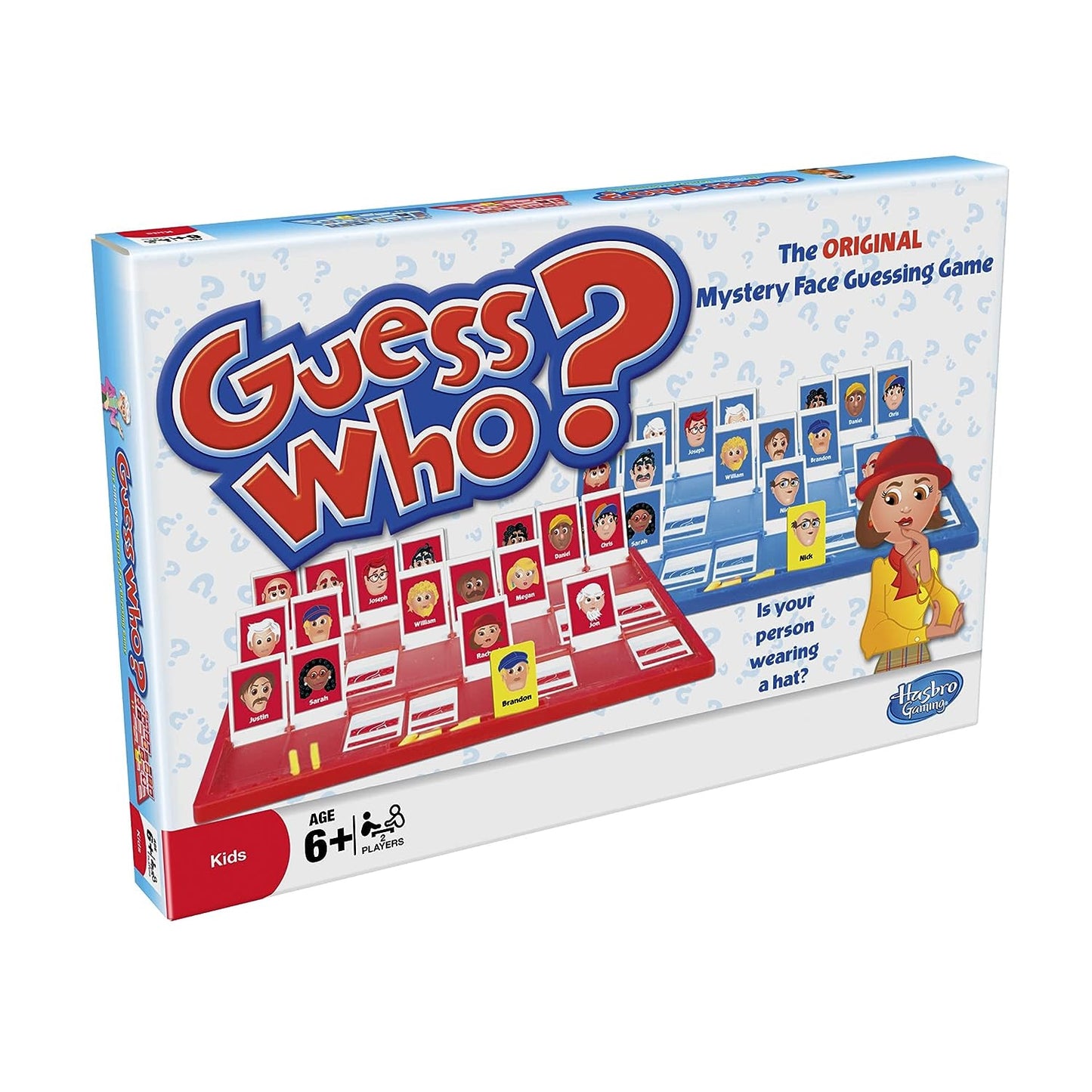 Hasbro Guess Who? Board Game | Original Mystery Game for Kids 6+