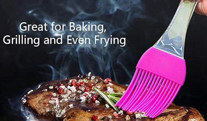 Silicone Spatula and Brush Set – Multicolour Cooking Tools