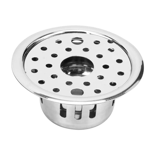 Ocko Stainless Steel Anti-Cockroach Jali | Chrome Finish Floor Drain Cover