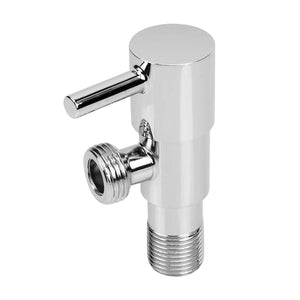 
                  
                    Ocko Flora Chrome Plated Angle Cock/Angle Valve Stop Cock Brass (Silver, Pack of 2)
                  
                